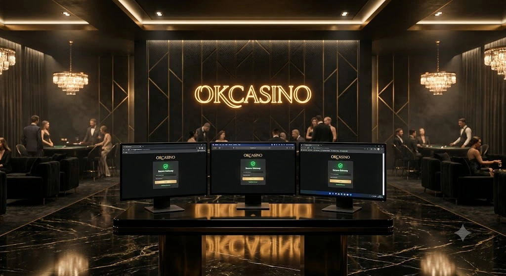 หน้าจอแสดงผลการตั้งค่าเบราว์เซอร์ Chrome, Safari และ Edge เพื่อการเข้าใช้งานแพลตฟอร์ม OKCASINO อย่างเสถียรและปลอดภัย